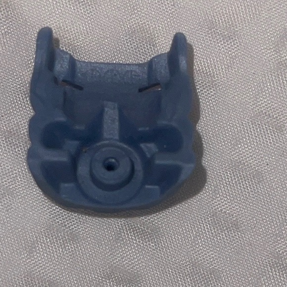 METALLIC BLUE LEGO BIONICLE KRANA MASK BOHROK JA SCOUT RARE ITEM CLEAN - Picture 2 of 2